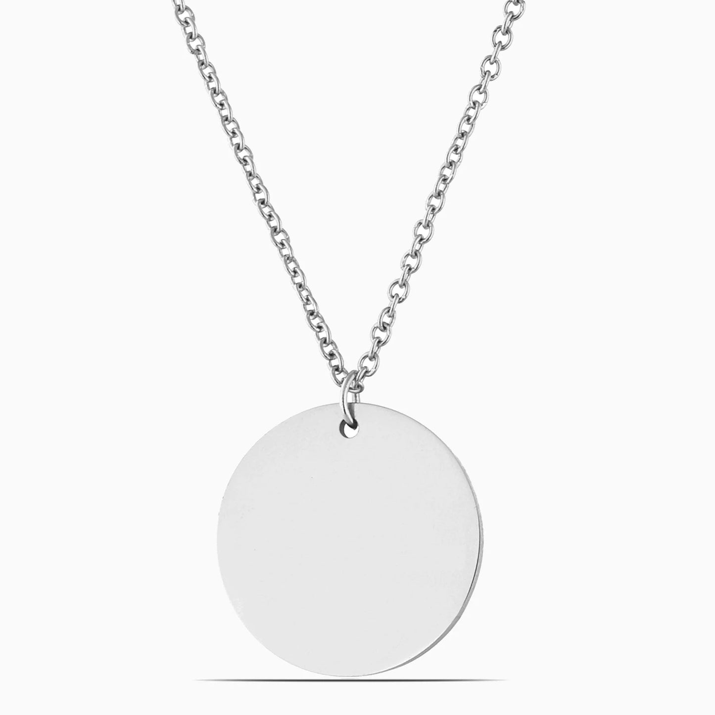 Plättchen Halskette